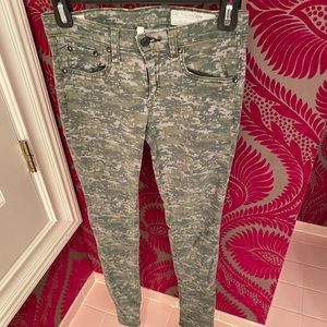 Rag & Bone Camo Jeans